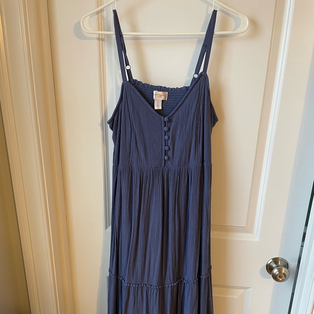 Motherhood Purple Maternity Maxi Dress